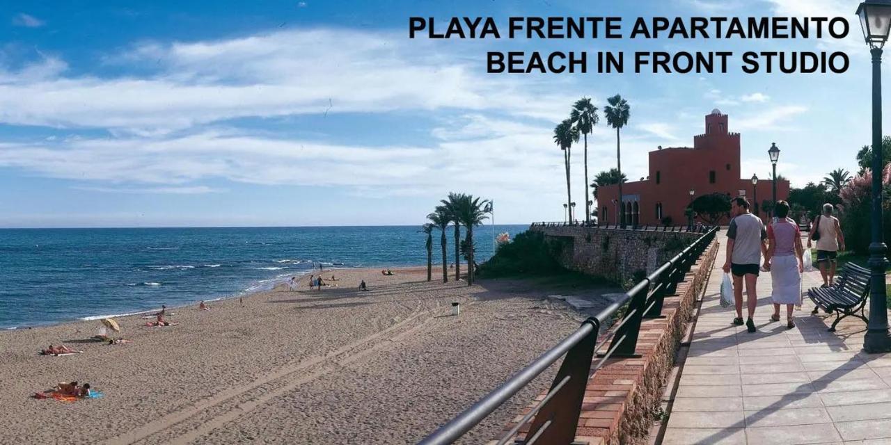 Estudio Benalbeach Primera Linea De Playa เบนัลมาเดนา ภายนอก รูปภาพ