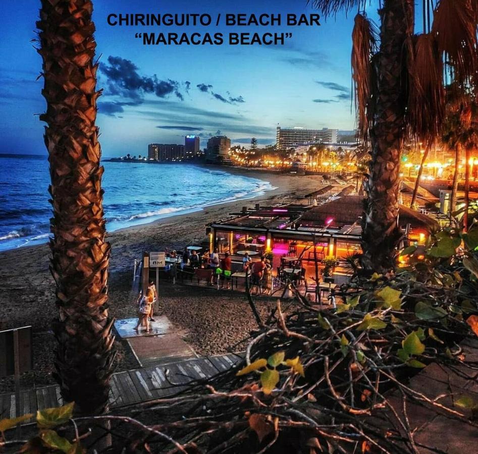 Estudio Benalbeach Primera Linea De Playa เบนัลมาเดนา ภายนอก รูปภาพ
