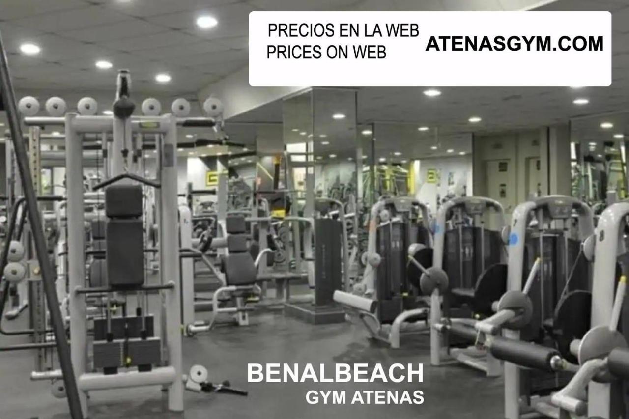 Estudio Benalbeach Primera Linea De Playa เบนัลมาเดนา ภายนอก รูปภาพ
